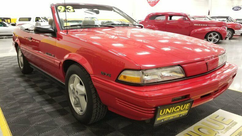 1993 pontiac sunbird se convertible 1-owner 14426 actual miles!