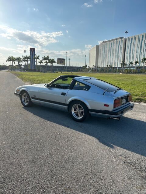 1983 nissan 280zx coupe grey rwd manual turbo