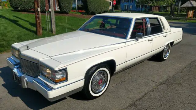 1992 cadillac fleetwood brougham 5.7 leather collector stunning classic rare