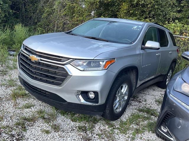 2021 chevrolet traverse lt leather