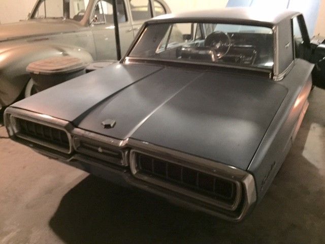 1965 ford thunderbird, coup, survivor car, diamond blue