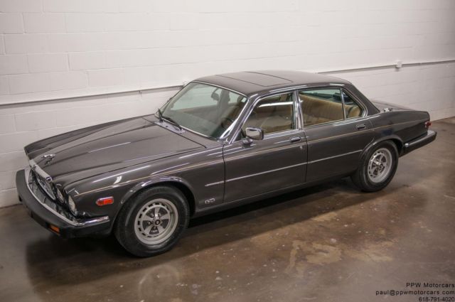1986 jaguar xj iii 56,048 miles regent grey metallic 2 owner documented