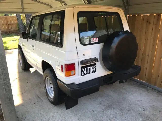 dodge raider 1987 montero pajero