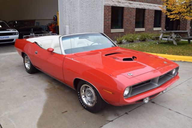 1970 cuda convertible 383 shaker