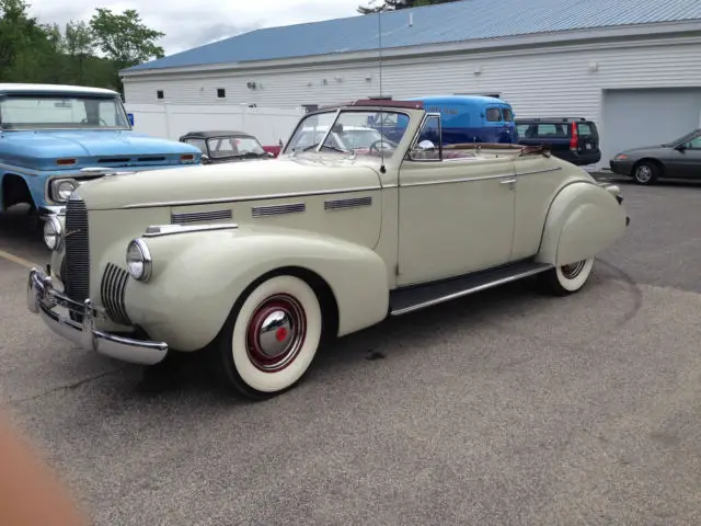 1940 lasalle d50 2 door convertible