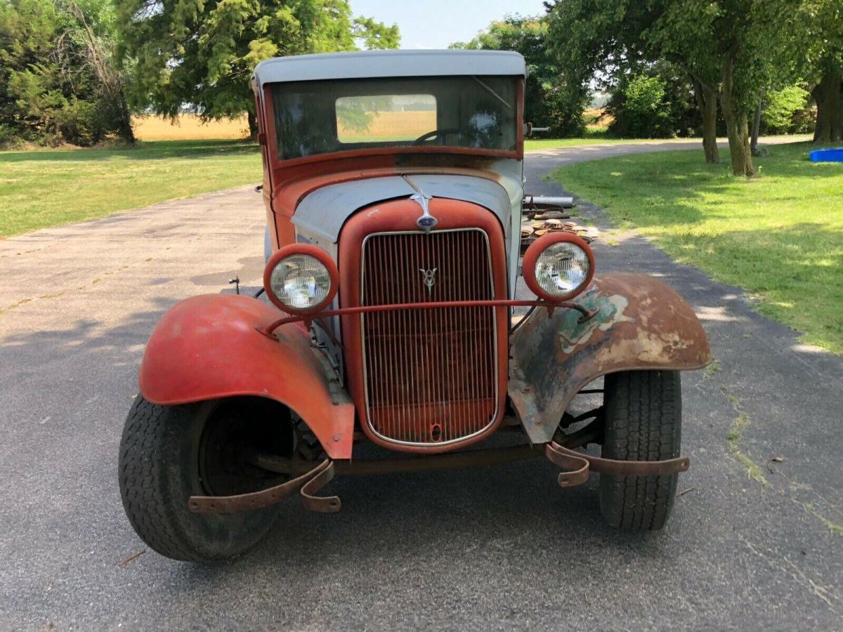1934 ford model bb truck pickup flathead v8, clean title, extra engine & parts