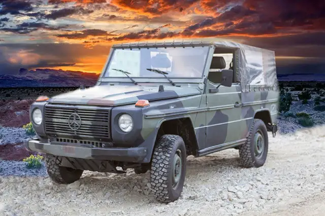 rare 1990 mercedes-benz 250gd wolf - military g wagen - 16k miles - big stereo