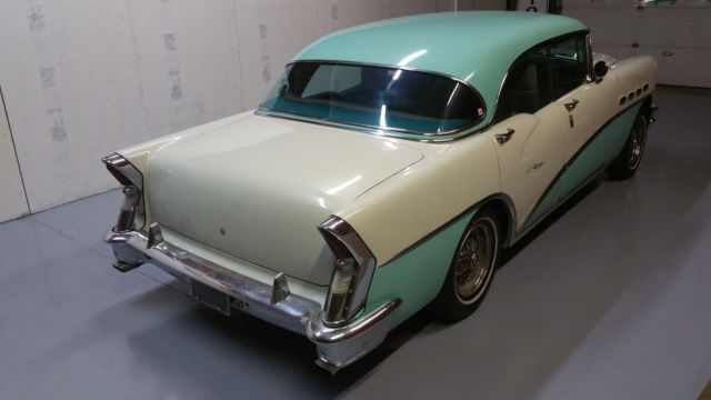 1956 buick century 4 door hardtop custom, cadillac 500 v8, auto, leather maine