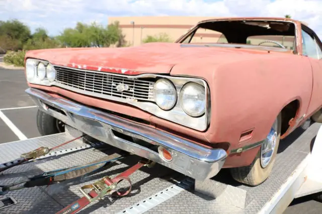 1969 dodge coronet superbee 383,project car,rust free/bondo free az body