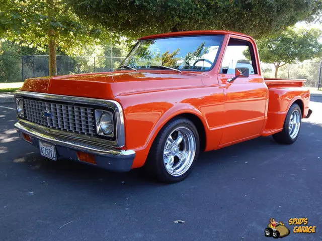 1972 chevrolet c10 short bed zz4 350 4bbl v8 350hp gen iv ac ps power disc