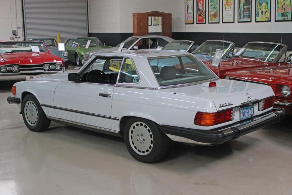 1987 mercedes-benz 500-series 560sl