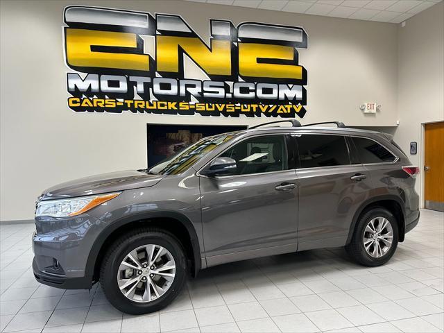 2014 toyota highlander xle