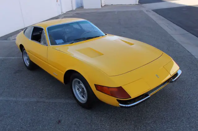 1972 ferrari daytona 365 gtb 4 / gtb4 / gtb-4 / classiche certified / red book