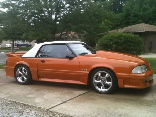 highly modded 87 mustang convertible roadster