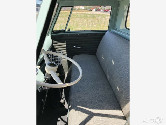 1958 volkswagen type 2 single cab pickup truck 1600 port 4-spd manual canopy