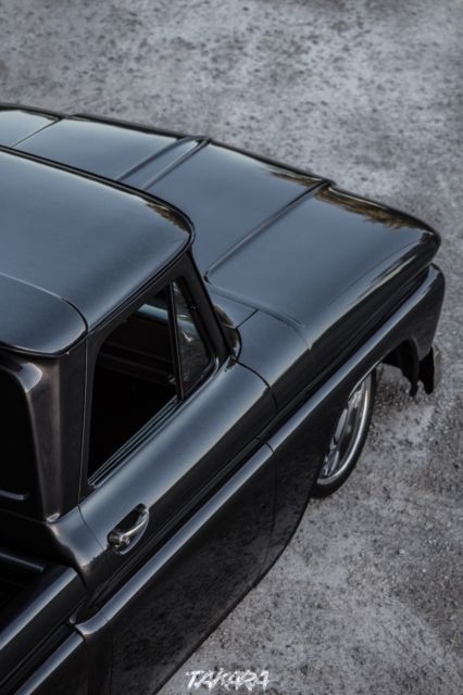 1965 chevrolet c-10 short box fleetside restomod custom build no expense spared