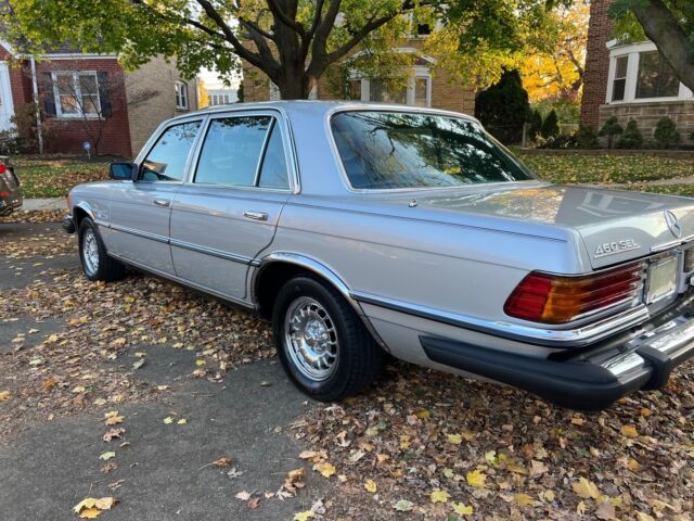 1978 mercedes-benz 450 sel grey rwd automatic
