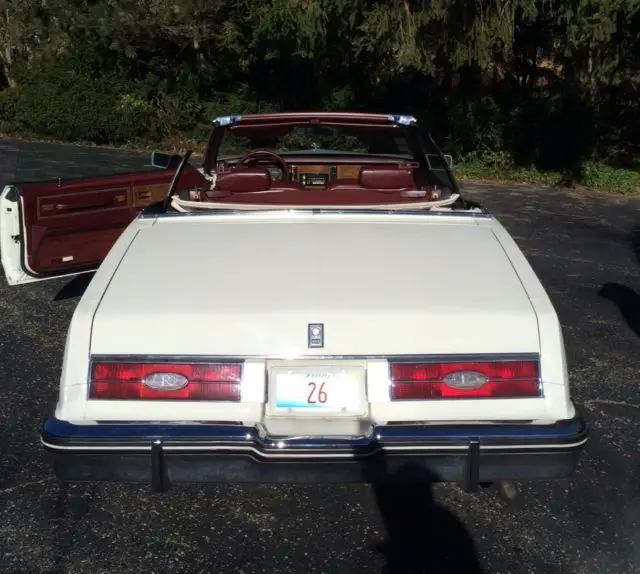 1984 buick riviera convertible only 500 were built in 1984. very few w/5.0 v8