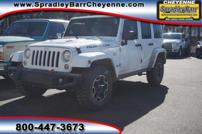 2017 jeep wrangler unlimited rubicon 4x4 rubicon 4dr suv for sale in cheyenne, wyoming