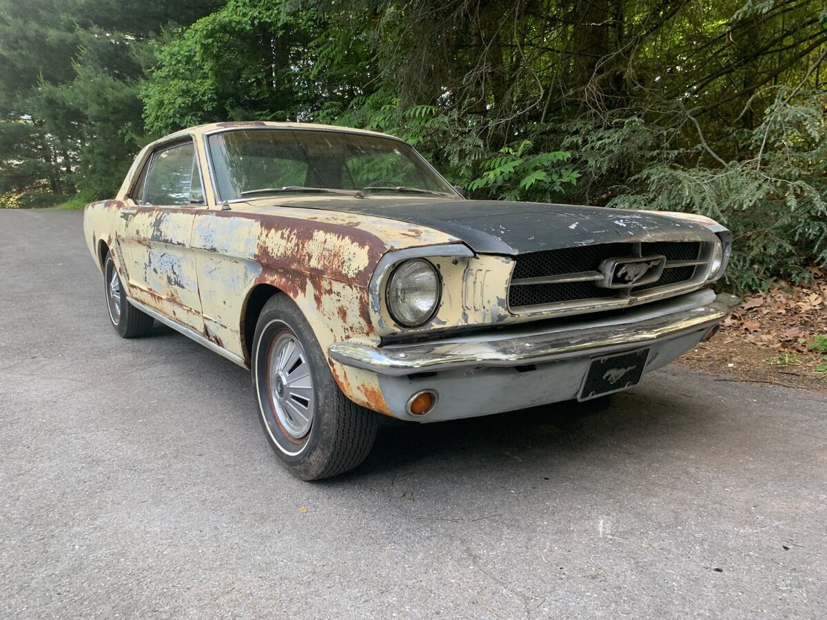 1965 ford mustang base hardtop v8 project for restoration