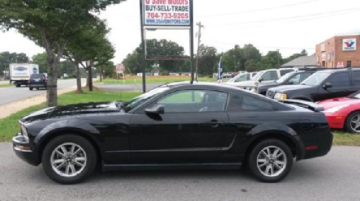2005 ford mustang deluxe, 115,092 miles - clean titile in charlotte, nc