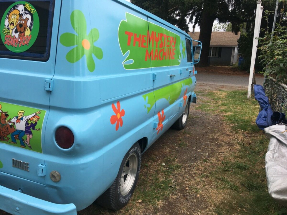 1969 dodge a 100 scooby doo mystery machine van