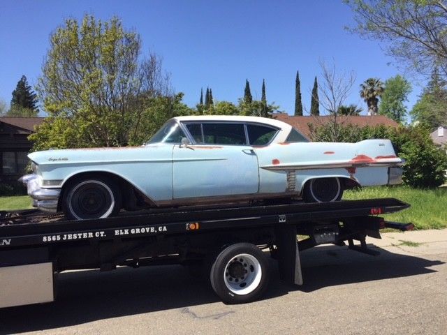 1957 cadillac coupe de ville, survivor. solid project. california car