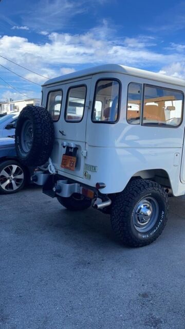 1978 toyota land cruiser suv white 4wd manual fj 40