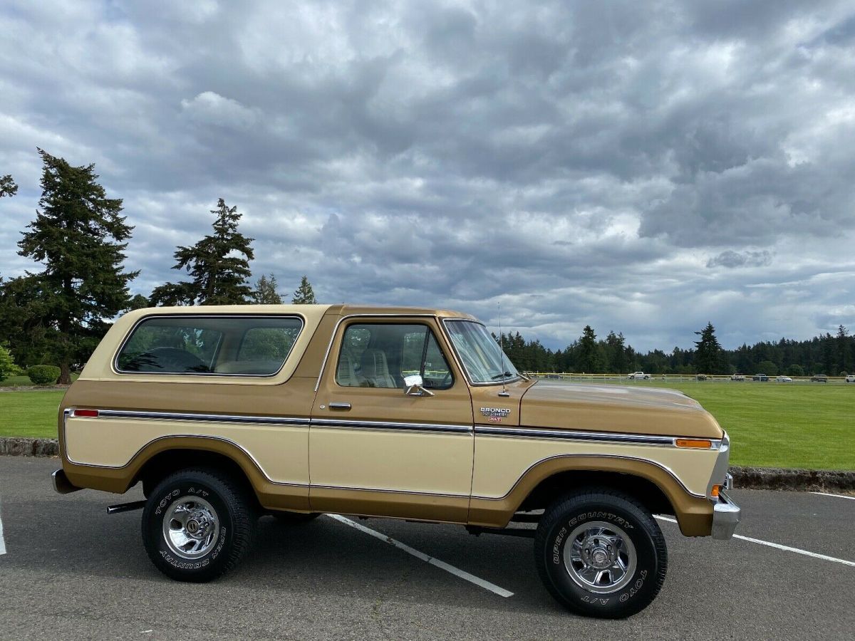 1979 ford bronco xlt survivor 30,000 orig. miles very stock, & super clean
