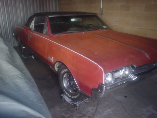 1967 oldsmobile cutlass supreme convertible, very original