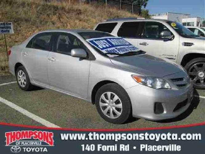 2011 toyota corolla in placerville, ca