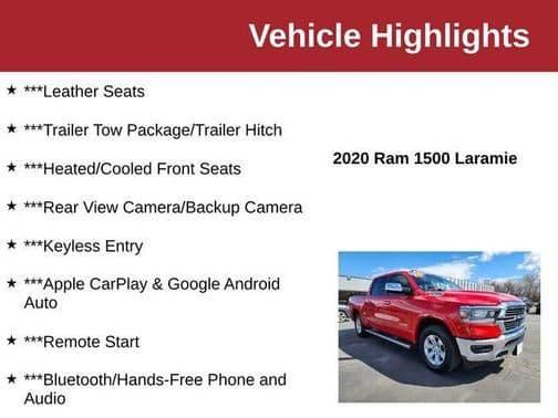 2020 ram 1500 laramie in saint cloud, minnesota