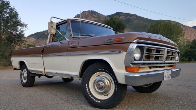1971 ford f250 pickup truck, original, classic, like chevy, dodge, f100, f150