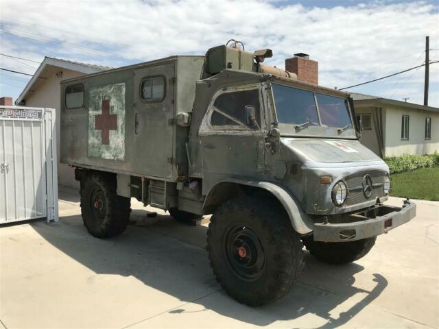 1969 mercedes benz unimog 404s ambulance