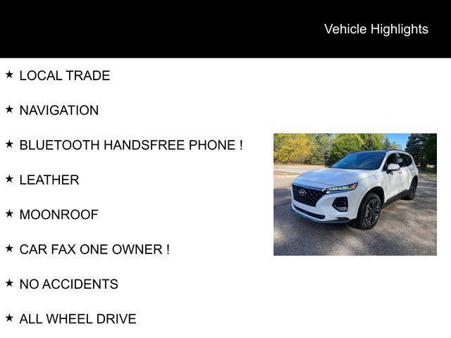 2020 hyundai santa fe limited 2.0t