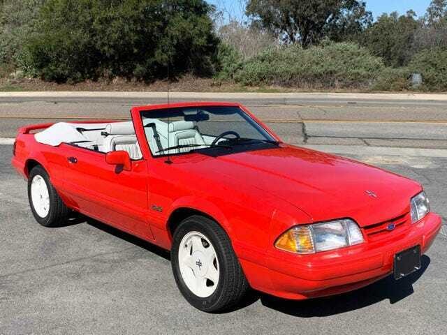 1992 ford mustang lx summer edition 5 spd convertible