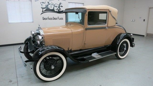 1928 ford model a "sport coupe" *** price & reserve reduced thousands !!!