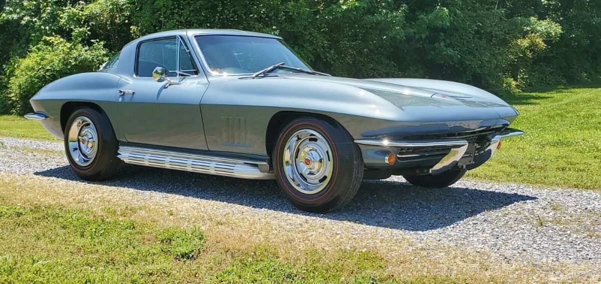 1967 corvette coupe - 4 speed - side pipes - walk around video