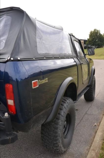 ih scout 2 off road vehicle restored