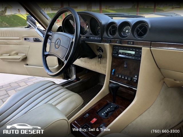 1988 mercedes 560 sl super clean all the record service