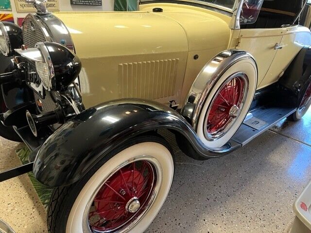 1929 ford model a super deluxe shay roadster only 8,794 miles driven since new!