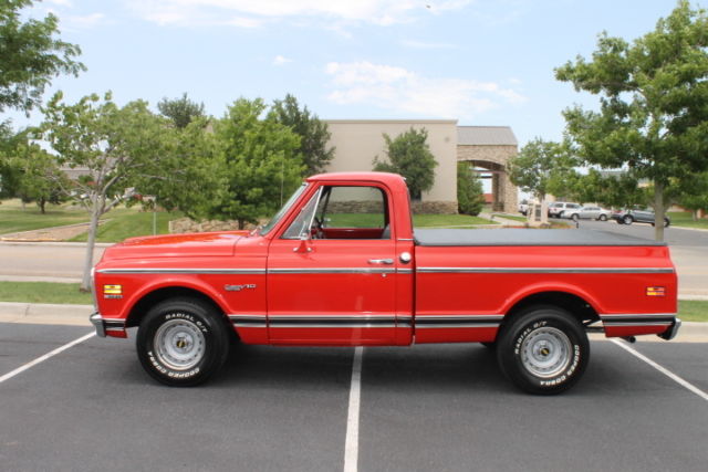 1972 chevrolet c-10 pickup ( complete professional restoration )