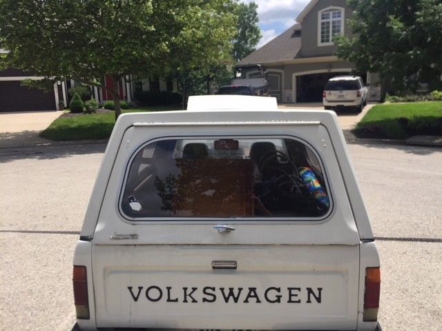 1981 volkswagen rabbit 5-speed diesel pickup (caddy)