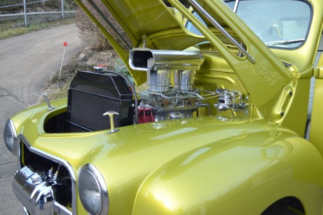 gasser 1947 ford f-1 gasser hot rod, street rod, old school gasser !