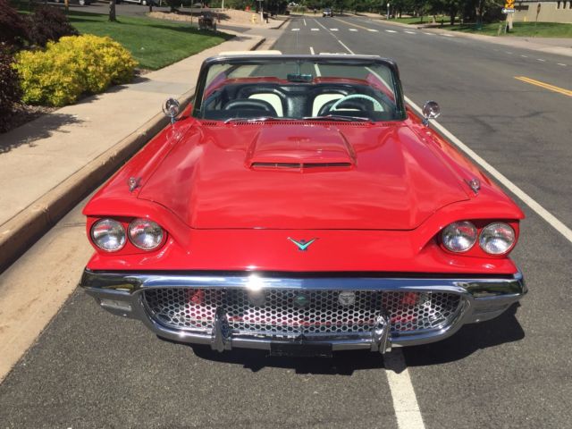 1958 ford thunderbird convertible * frame-off restoration *