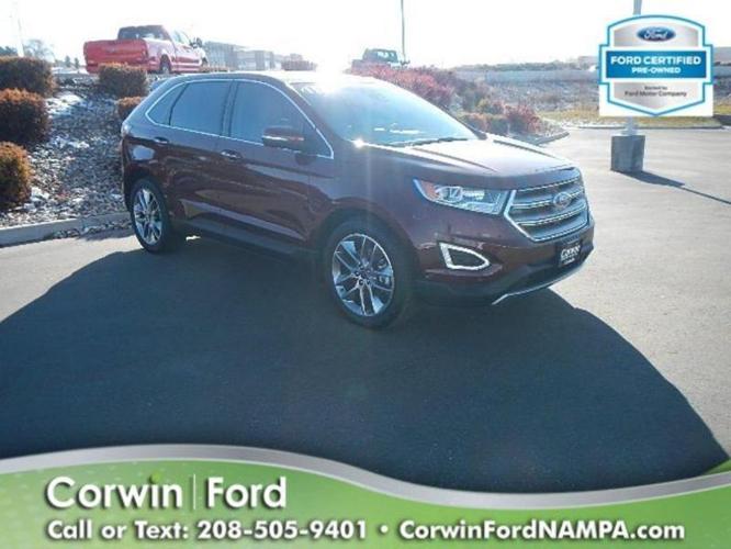 2015 ford edge titanium awd titanium 4dr crossover for sale in nampa, idaho
