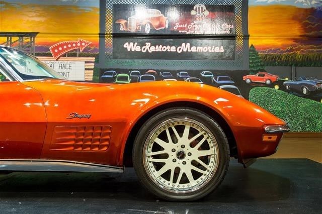chevrolet corvette candy apple red with 255 miles, for sale!