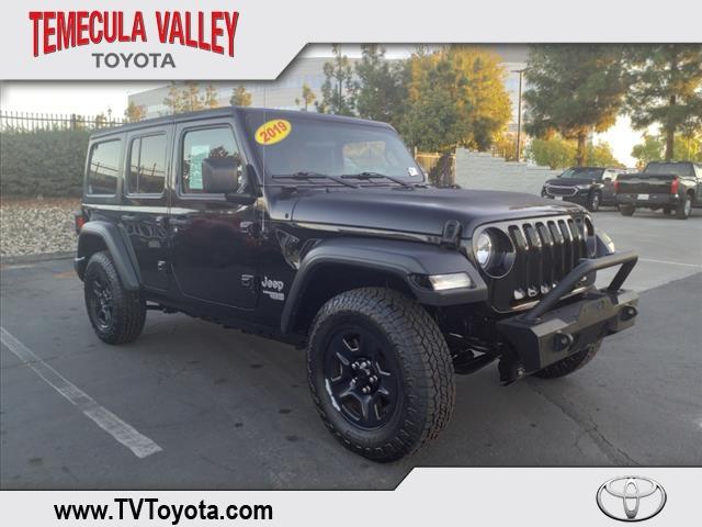 2019 jeep wrangler unlimited sport