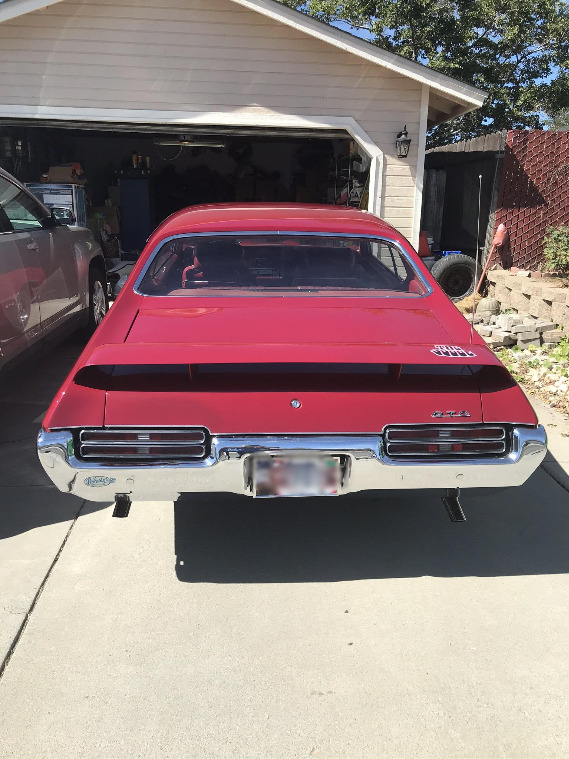 1969 pontiac gto hardtop