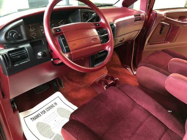 1993 ford aerostar maroon automatic 4-speed rwd v6 3.0l gasoline
